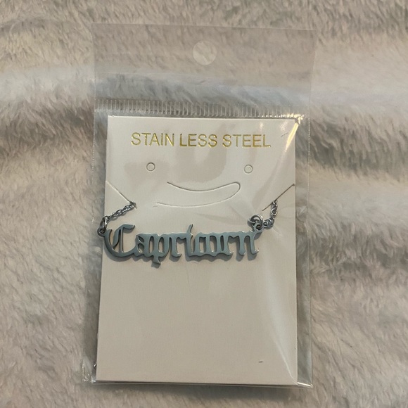 Jewelry - Zodiac Capricorn new in package 18 inch necklace